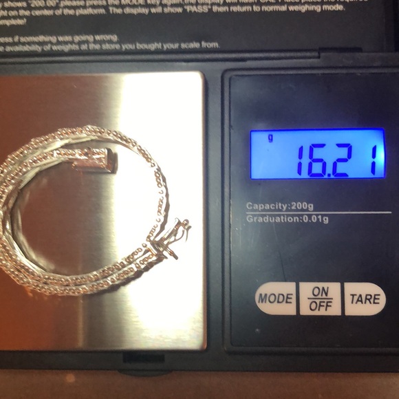 Stunning High Shine 925 Italy M Weaved Bracelet With Clasp & Security Clasp - Picture 12 of 12